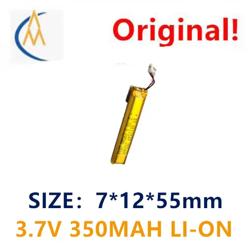 buy more will cheap 3.7V polymer lithium battery 601154 car recorder MP3 point reading pen 350mAh recording pen two-wire head