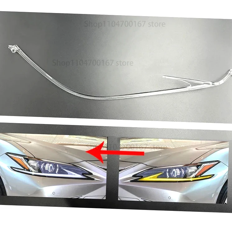 

New! DRL Headlight Light Guide Plate Daytime Running Lamp Tube Bar High Configuration For Lexus ES ES300 ES200 ES260 2018 2019 2