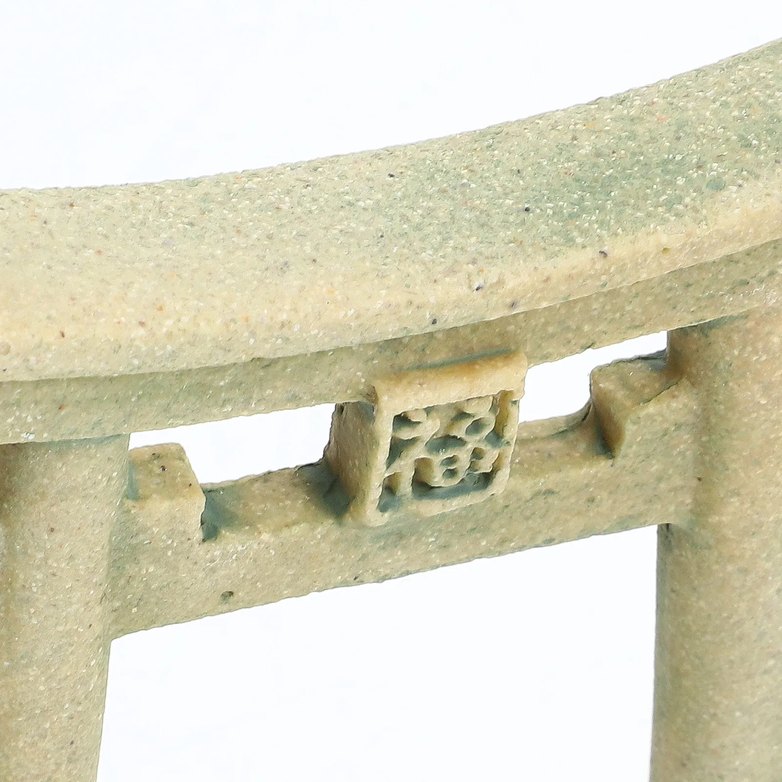 1Set Japanese Style Mini Torii Gate Resin Decoration for Aquarium Fish Tank Micro Landscape Garden Yard Zen Craft Sand Table