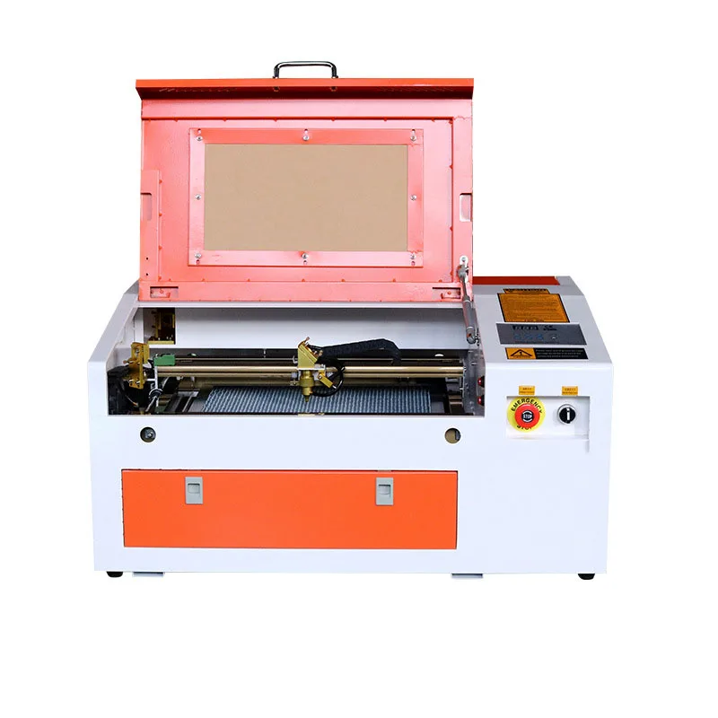 Máquina de Corte y Grabado CO2 de 130W para Madera y Acrílico, Pequeña, 400x400mm