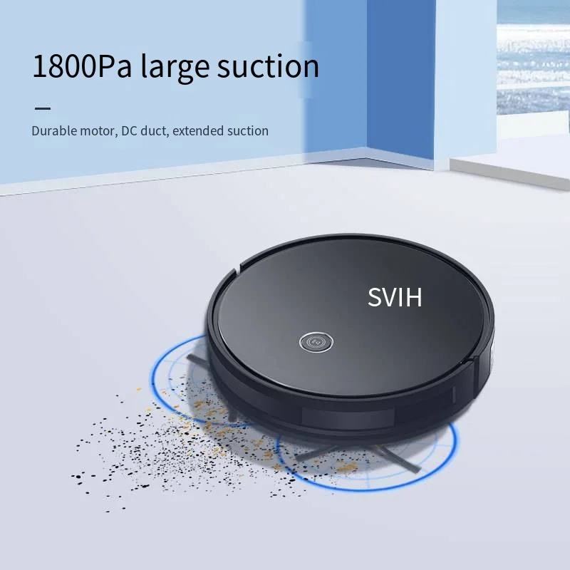 Intelligent sweeping robot mop suction integrated APP mobile remote control large suction sweeping machine