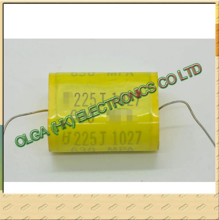 

The axial capacity of polyester CBB20 capacitor c 225 UF 630 v into 2.2UF