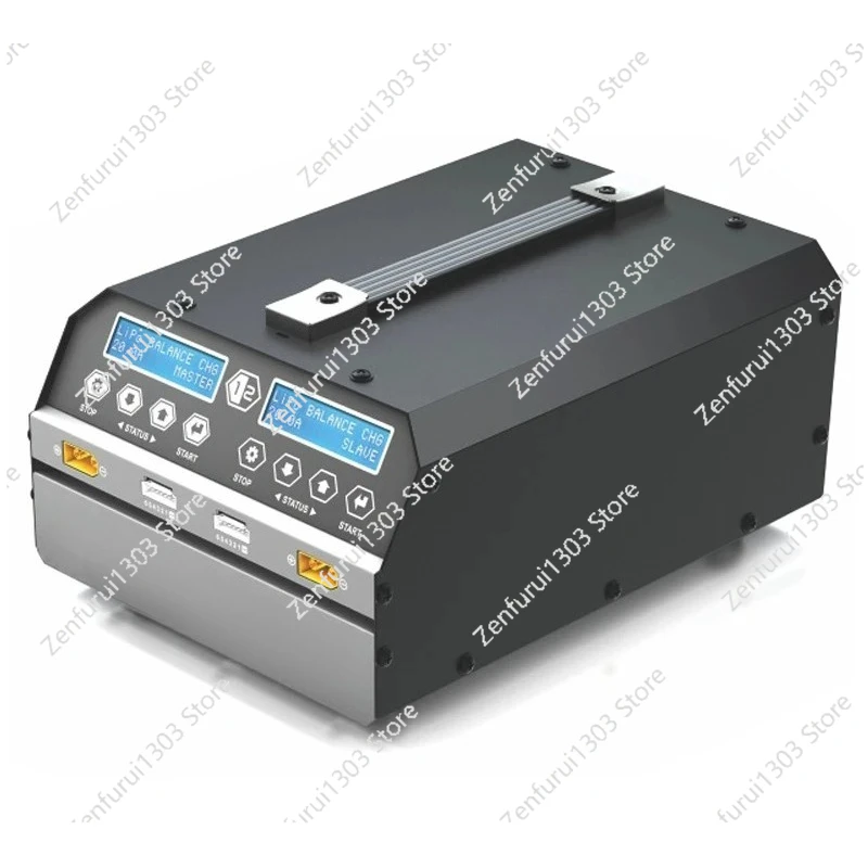 PC1080 6S Lipo Battery Charger 1080W 20A 540W*2 Dual Channel Lithium Battery Charger