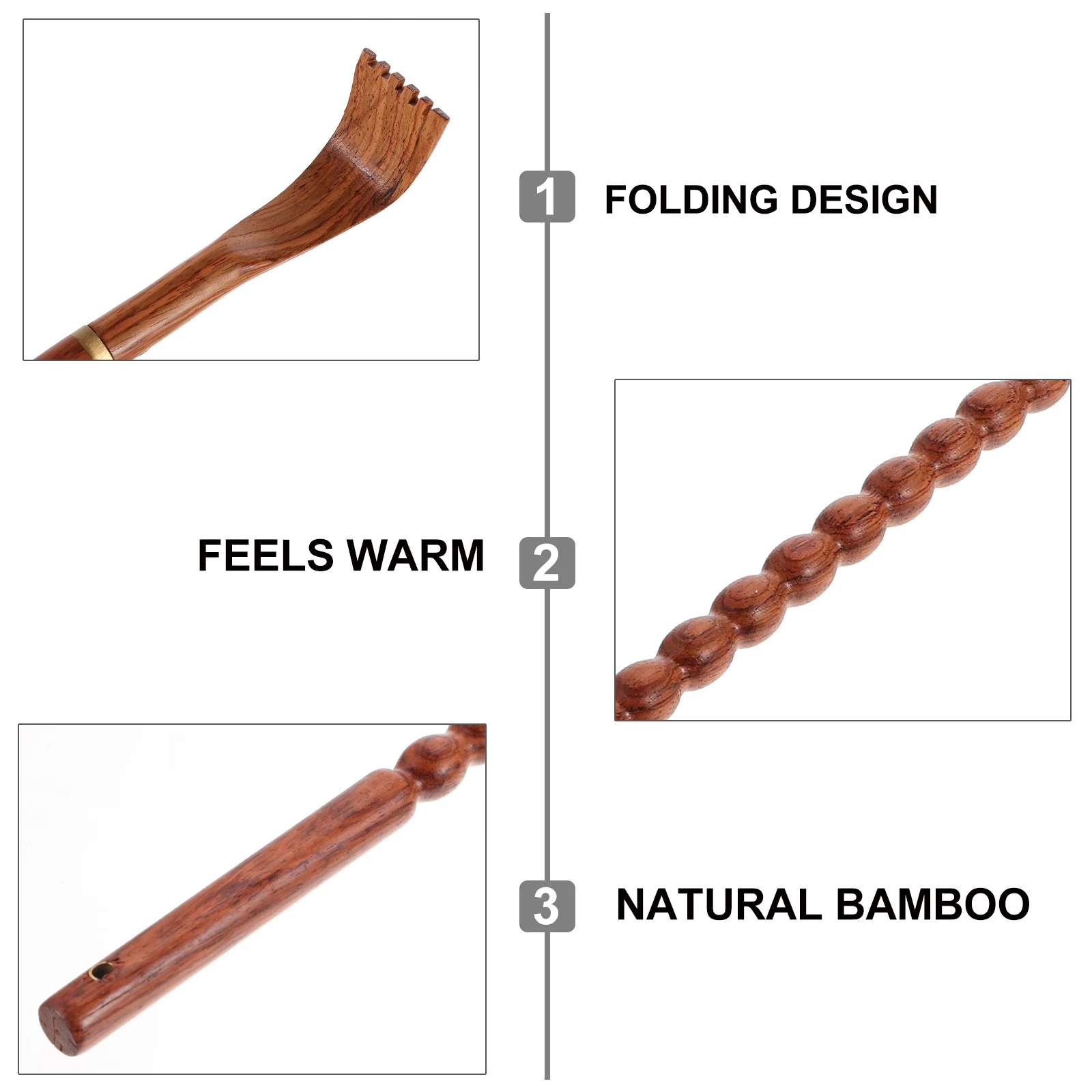 

1 шт., скребок для спины, деревянный практичный с длинной ручкой, скребок для снятия зуда, портативный массажер, массажер для спины, инструмент для самостоятельного массажа