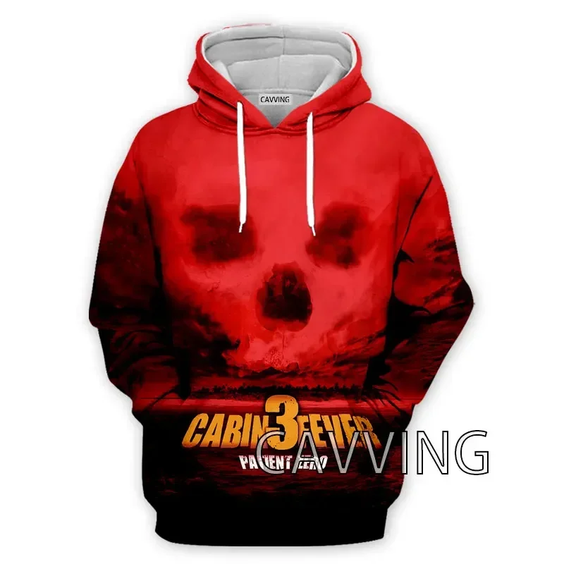 New Fashion  Movie Cabin Fever  3D Printed Clothes Streetwear Men Hoodies Sweatshirt Fashion  Hooded Long Sleeve Pullover Tops