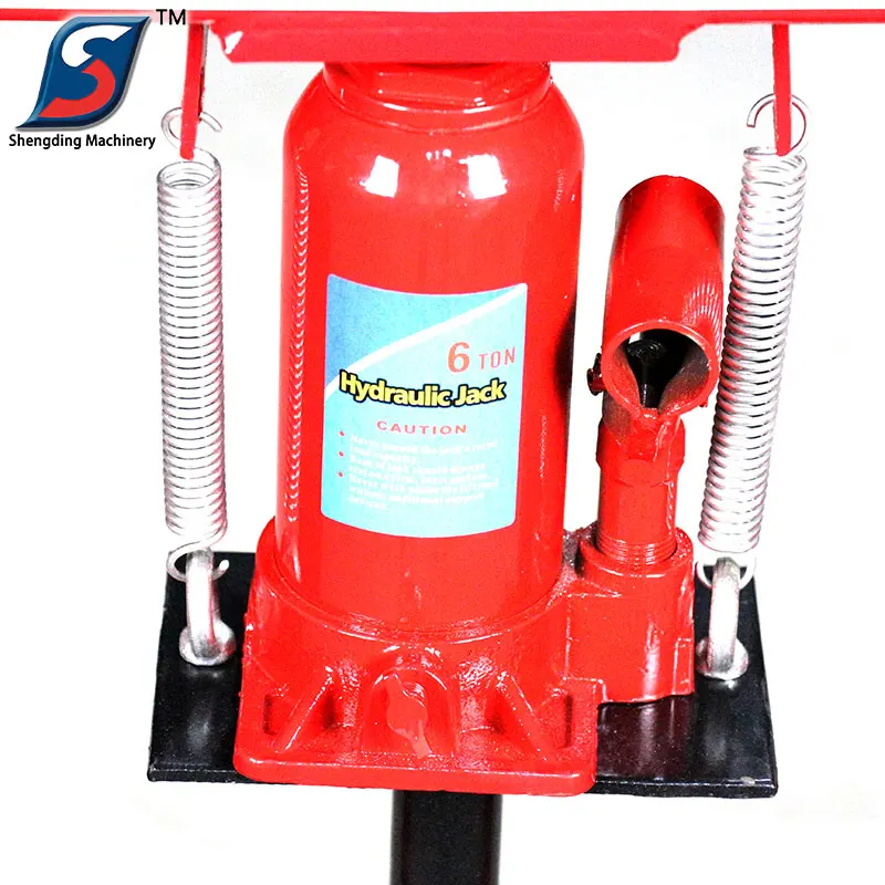 30 ton hand power hydraulic shop press with bottle jack