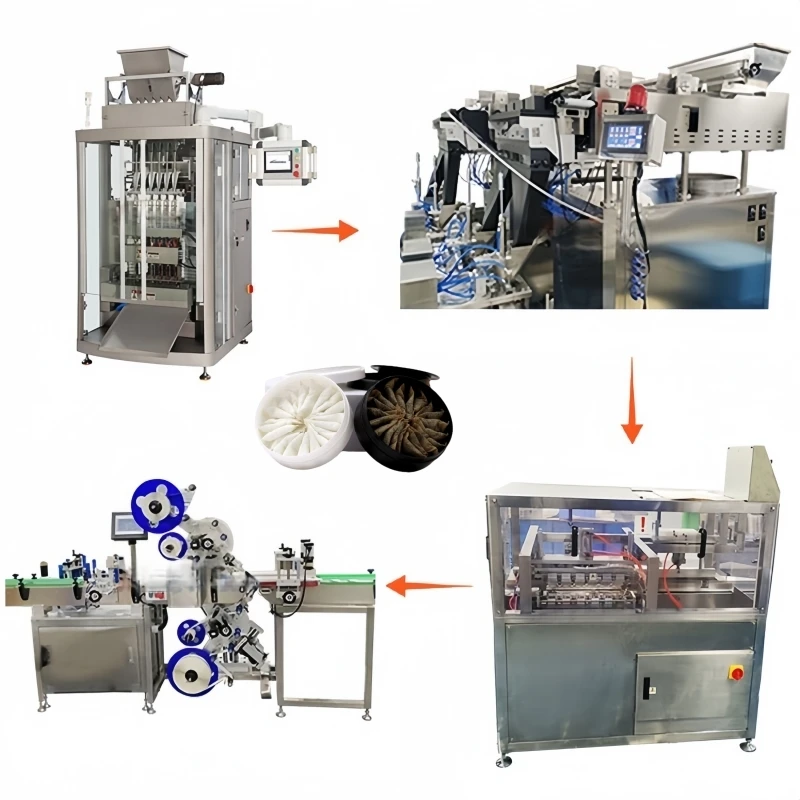 Pouches Filling Machine Filling SNus Powder Packing Machine Automatic SNus Packaging Line