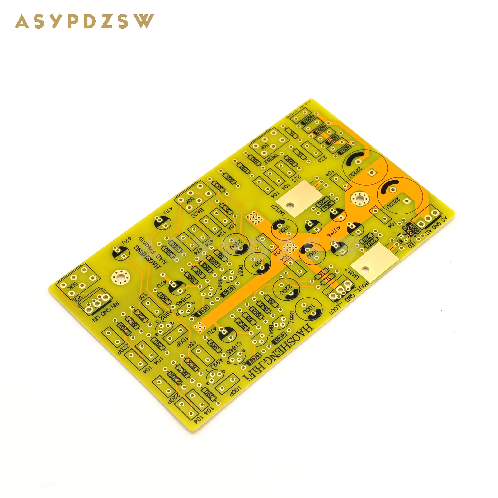 D3020 TREBLE and BASS Single-ended Class A preamplifier Base on NAD3020 circuit Bare PCB