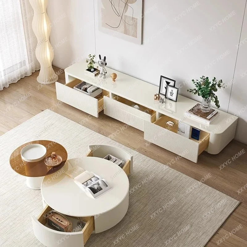 A  Modern  Tv Brackets Minimalist Space Saving Vintage Premium Tv Stands Elegant Luxury Fernseher Living Room Furniture
