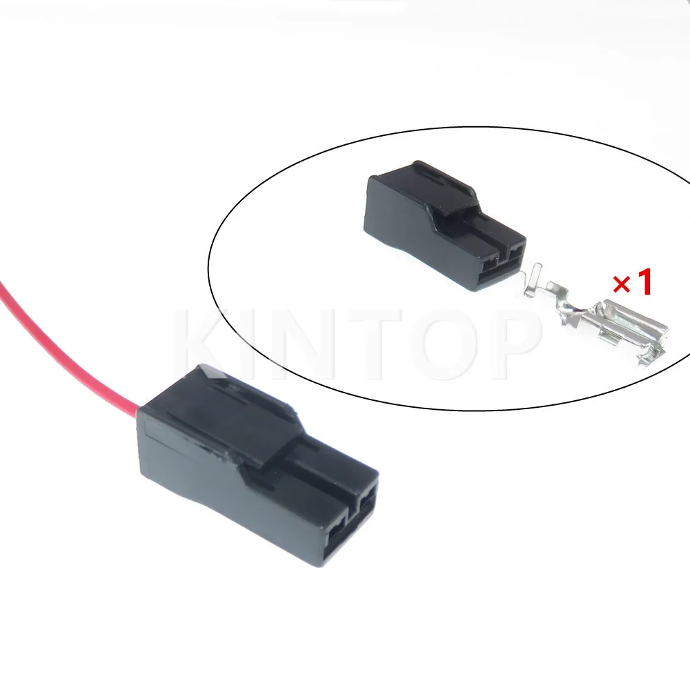 1 Set 1 Pins 172320-2 AC Assembly Car Conenctor 6.3mm Series Automobile Socekt For Auto Wiring Harness Connector