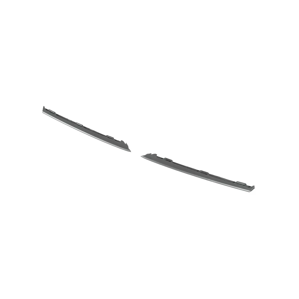 شريط الكسوة لشبكة المصد الأمامي للسيارة مناسب لبورشه كايين SD/GTS 2018-2023 9Y0807877C041 9Y0807878C041 #4