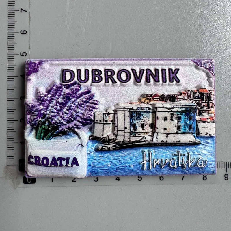 Kroatien Kühlschrankmagnete Dubrovnik Zagreb Split Trogir Hvar Vodice Rabac Pula Rovinj Vrsar Touristensouvenirs Kühlschrankmagnete