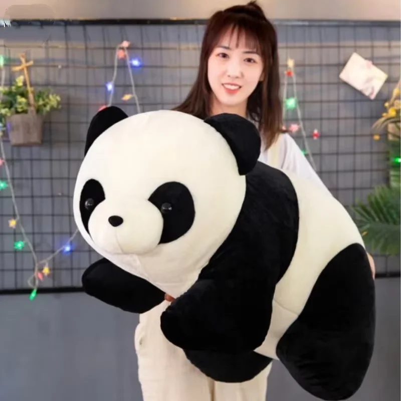 25 35 45 60CM Panda Plush Doll Stuffed Toys Giant Baby Animal Plushie Cute Kids Kawaii Room Decor Girl Girlfriend Birthday Gift