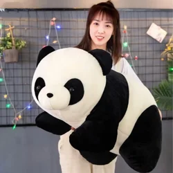 25 35 45 60CM Panda Plush Doll Stuffed Toys Giant Baby Animal Plushie Cute Kids Kawaii Room Decor Girl Girlfriend Birthday Gift