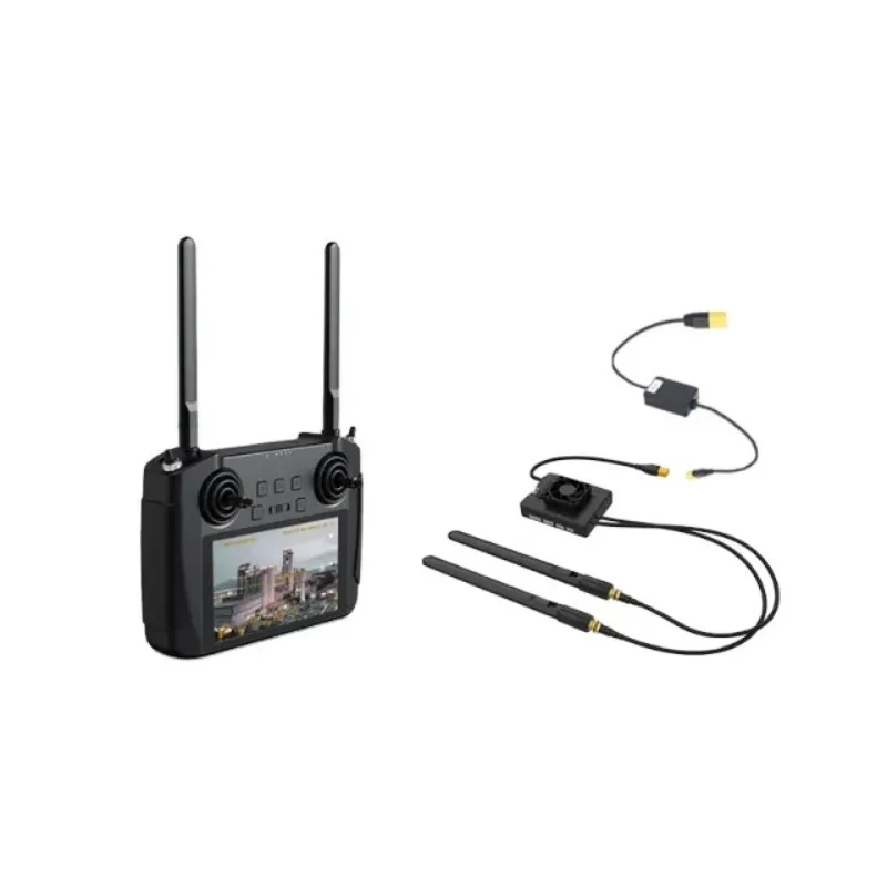 SIYI MK15 Mini FCC Certified 15KM Range 5.5inch Screen 1080p 60fps FPV 180ms Latency Handheld Enterprise Smart Remote  RC