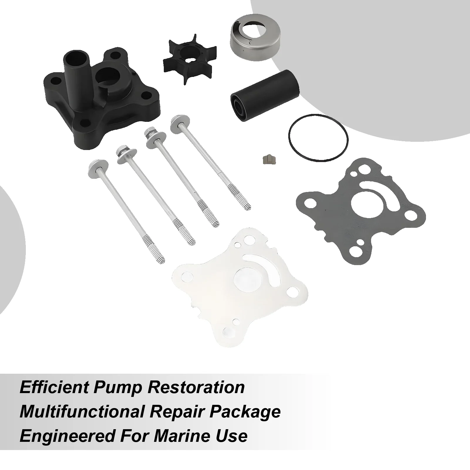 

For 06193-ZW9-A32 Honda Outboard Motors BF8D BF9.9D 15D 20D 4T 8-20HP Water Pump Repair Kit Sturdy Quick Tool Water Pump