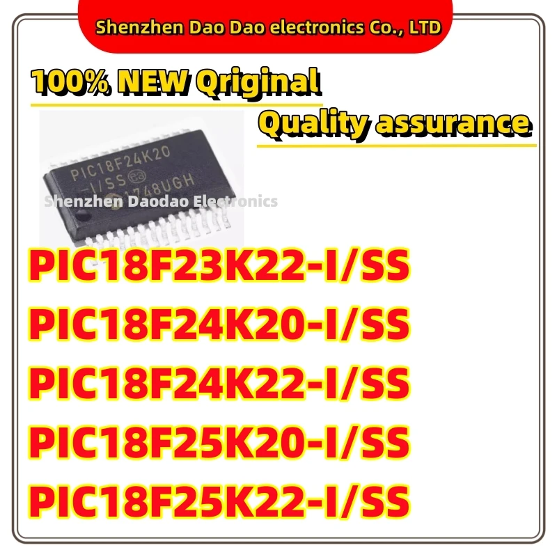 PIC18F23K22-I/SS PIC18F24K20 PIC18F24K22 PIC18F25K20 PIC18F25K22 I SS SSOP-28 Microcontroller MCU chip new original