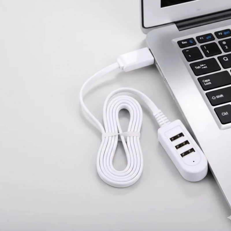 1-6pcs 3 In 1 USB HUB Splitter Socket Multi-function USB USB Port Hub High Speed Data Transfer For PC Laptop 30cm/120cm USB Hub
