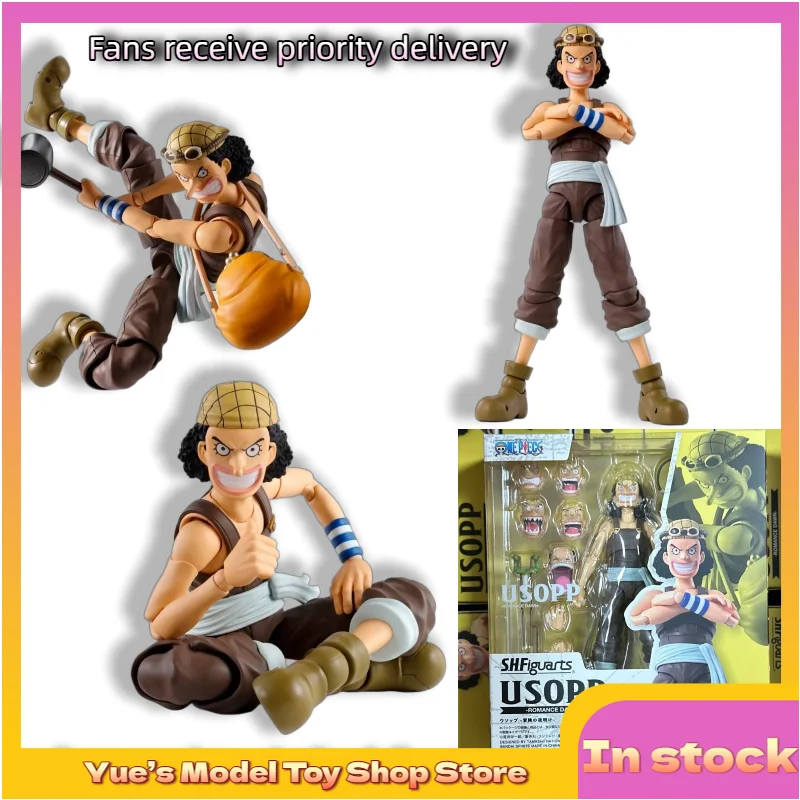 

【In Stock】Bandai One Piece Usopp USOPP Dawn's Adventure Action Figure Anime Model Toy Boy Collection Gift