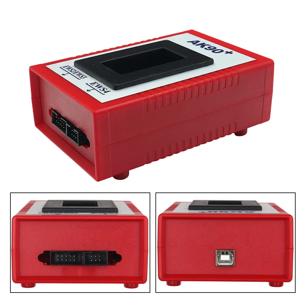 AK90+ V3.19 Auto Key Programmer Full Kit, Professional Diagnostic Tool Compatible With EWS2 EWS3 EWS4 Vehicle System 1995-2009