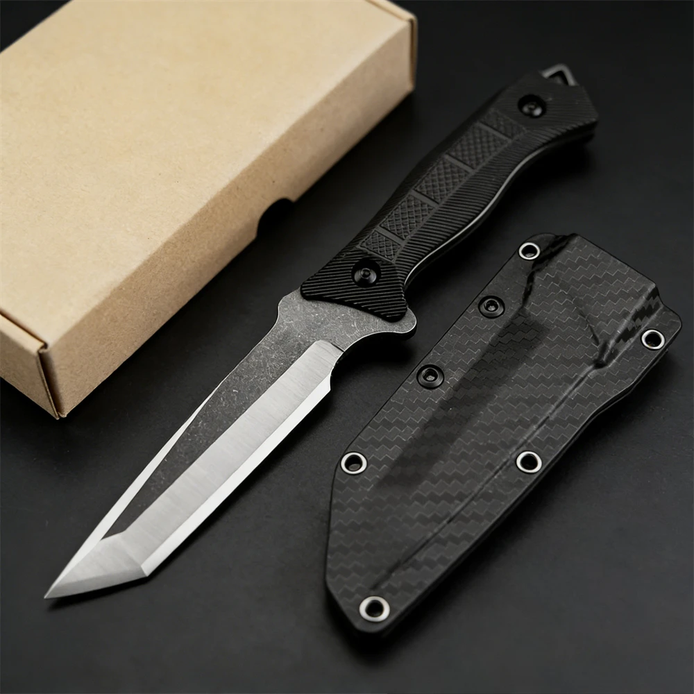 

Флэш-распродажа, нож премиум-качества с фиксированным лезвием, уличный рюкзак, охота, рыбалка, EDC, портативные праздничные подарки, необходимое оборудование