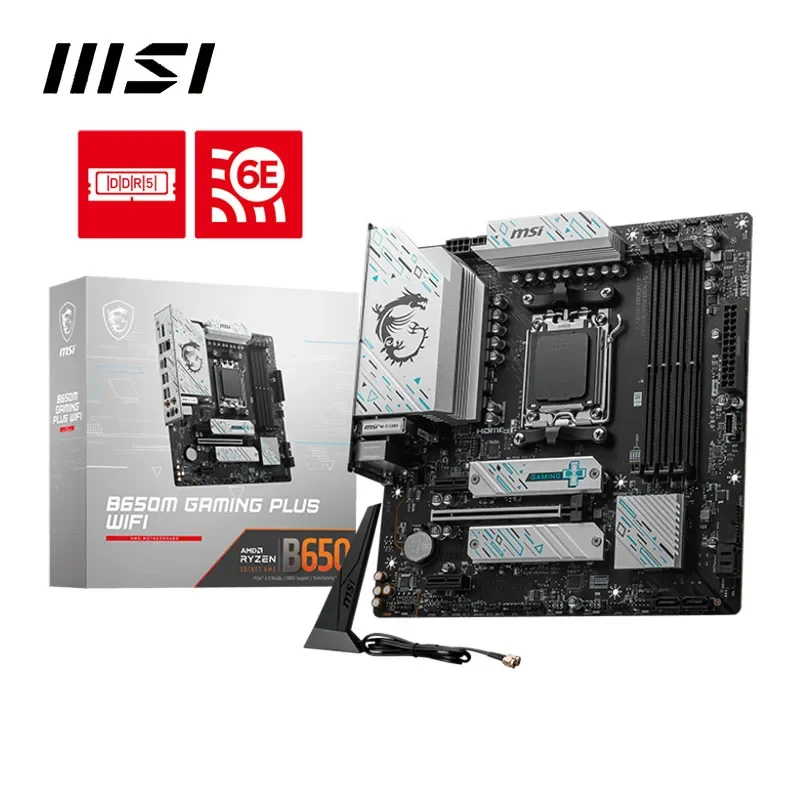 New MSI B650M GAMING PLUS WIFI Micro ATX