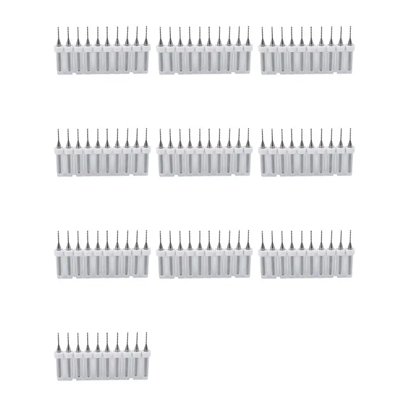 

ABGR-100Pcs 0.8Mm High Quality PCB Print Circuit Board Carbide Mini Drill Bits Tool