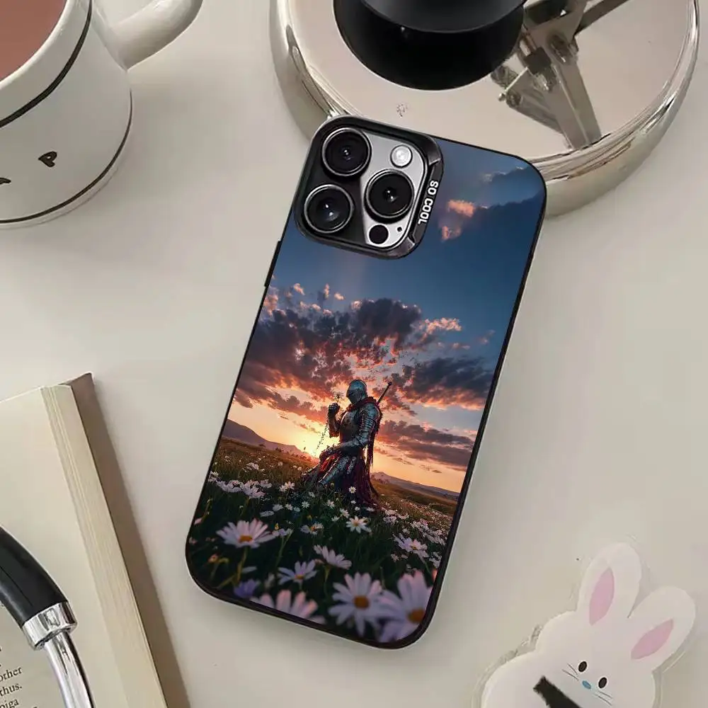 Чехол для телефона Game KCD K-Kingdom C-Come D-Deliverance 2 для iPhone 17, 16,15,14,13,12,11 Plus, Pro Max, цветной серебристый чехол Funda