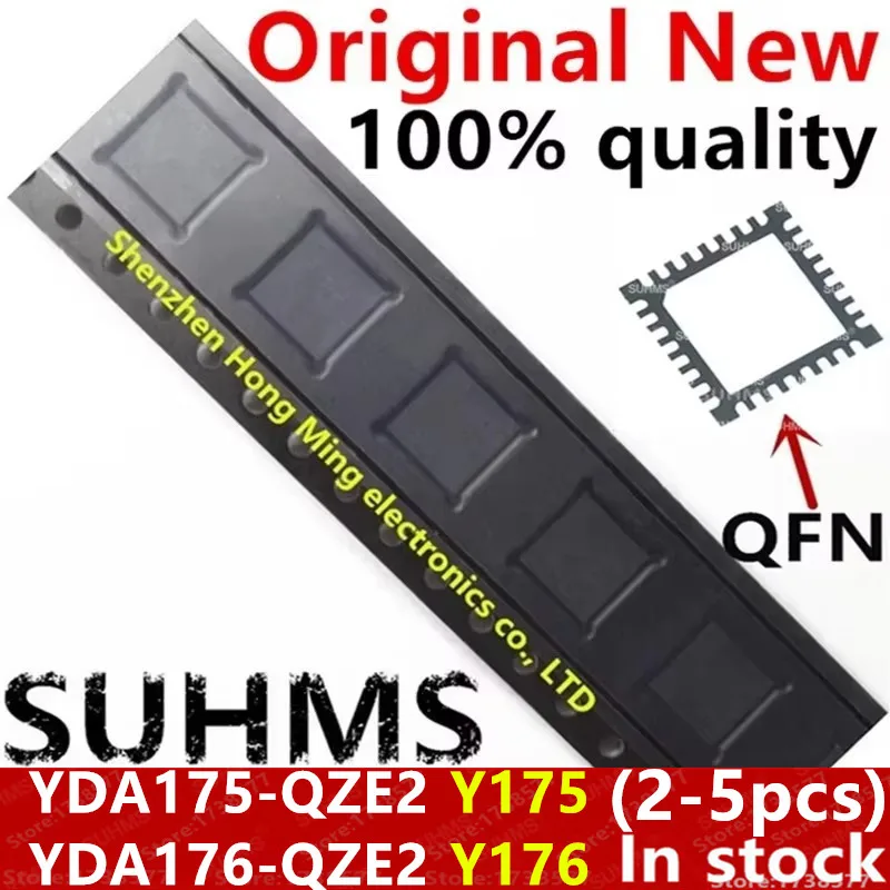(2-5piece)100% New Y176 YDA176 YDA176-QZE2 YDA175 Y175 YDA175-QZE2 QFN-32 Chipset