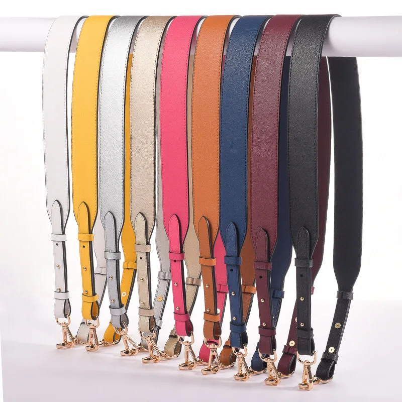 

Wide Genuine Leather Shoulder Bag Straps Handles Replacement Handle for Handbag Bags Accessories for Making Bags