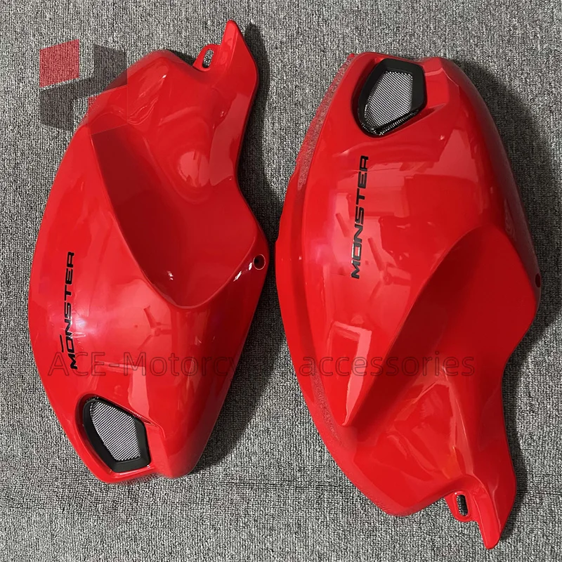 Motorcycle Left Right Side Tank Cover fairing For DUCATI Monster 696 796 1100 EVO Fairings Cover Parts