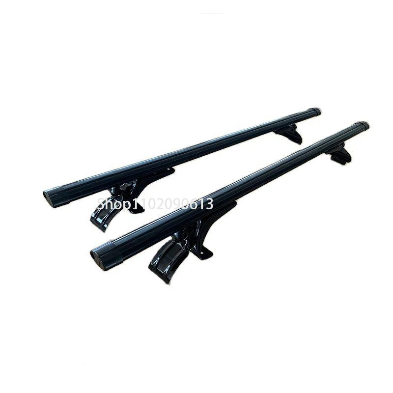 125CM 135CM Universal Car Roof Racks Kit No Need Original Roof Rail Aluminum Alloy Crossbar Luggage Carrier For Sedan Saloon