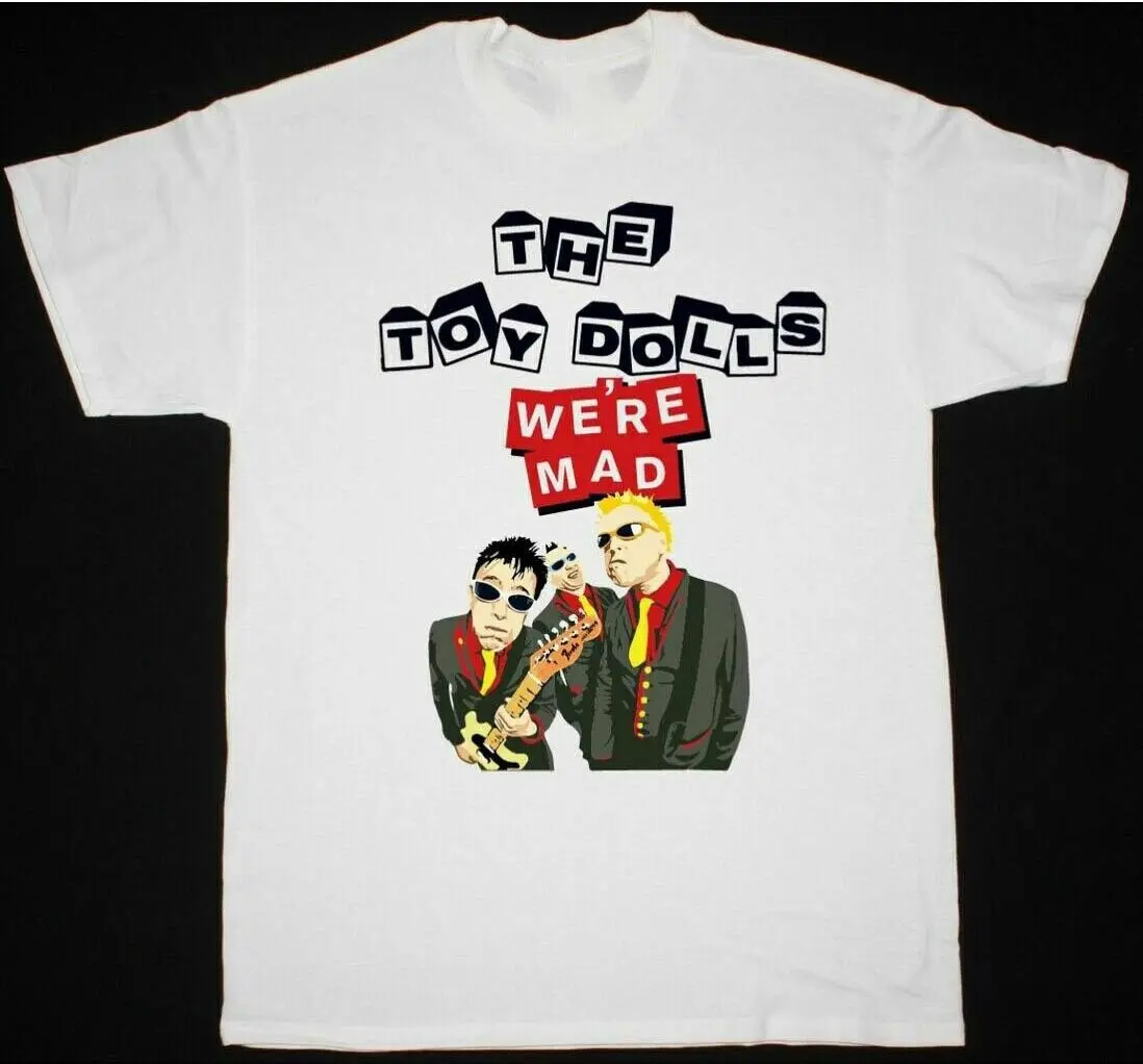 THE TOY DOLLS PUNK ROCK Album White Men S-234XL T-shirt D298