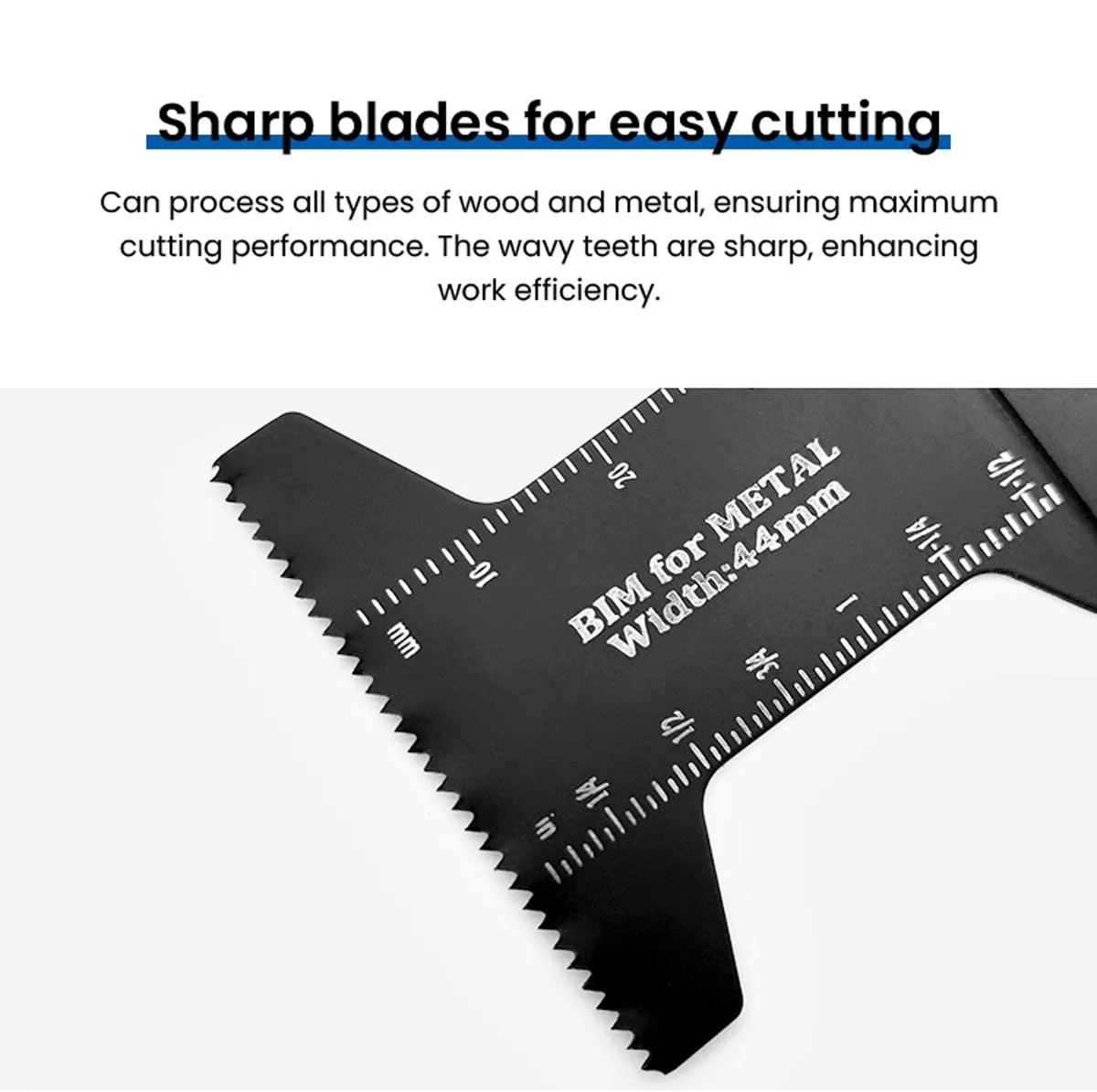 5Pcs/set Multifunctional Universal Metal Cutting Saw Blade Oscillating Quick Cutter Accessories for Decoration Power Tools