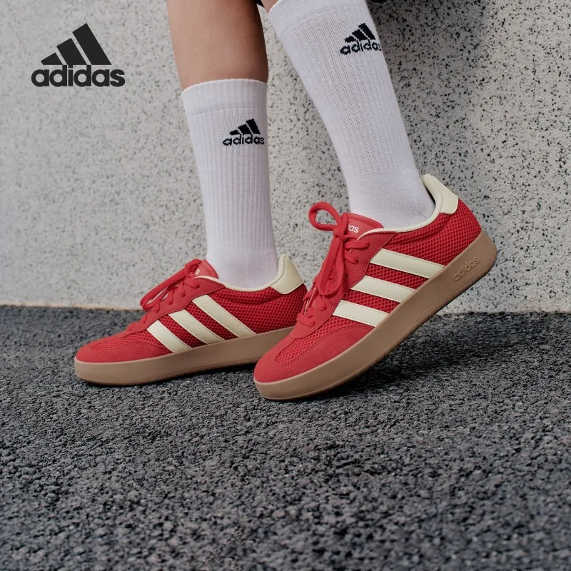 Adidas BARREDA SHOES Men's and Women's Casual Mesh Shoes KH5755
