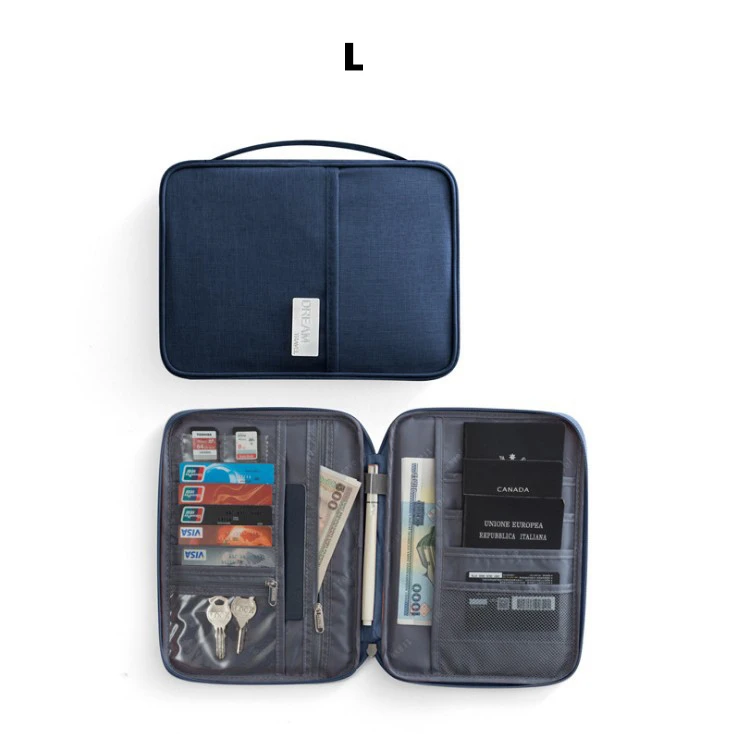 Hot Travel Wallet Familie Paspoorthouder Creatieve Waterdichte Document Case Organizer Reisaccessoires Documententas Kaarthouder