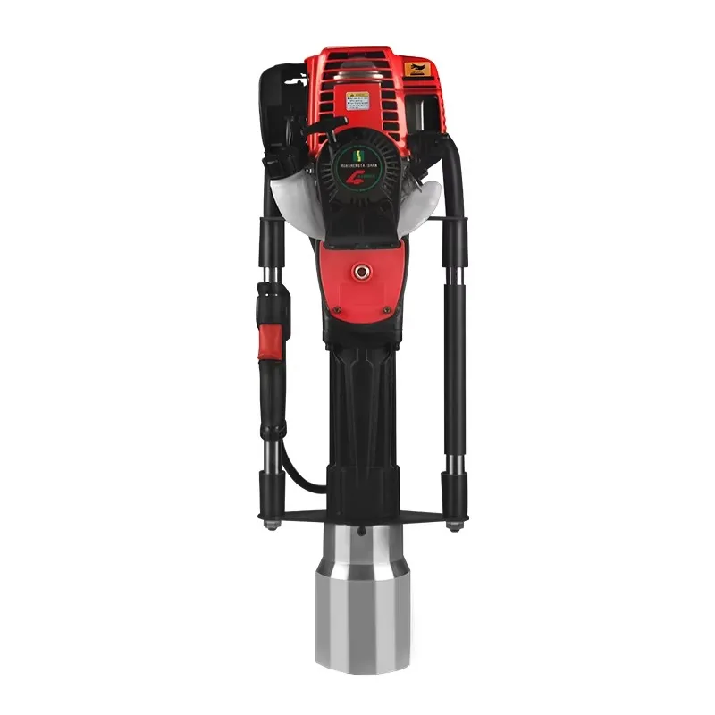 

Gas Powered Petrol Pile Driver 120mm Fence Hammer Portable Post Driver Hammer O5/EPA Engine