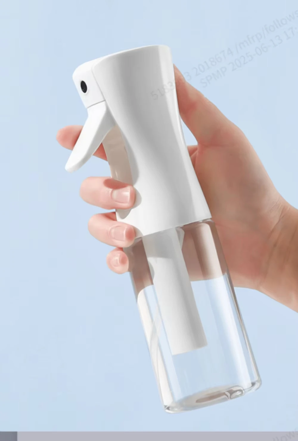 Botella de Spray Continuo de Alta Presión de 200 ml, para Cuidado del Cabello, Maquillaje, Rehidratación, Botella Separada con Pulverizador a Presión
