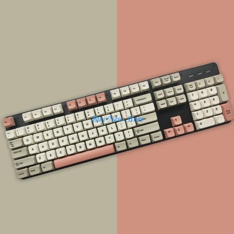 

20CE PBT XDA Profile Keycap Set 138Keys 9009 Retro Keycap for Customs Keyboards