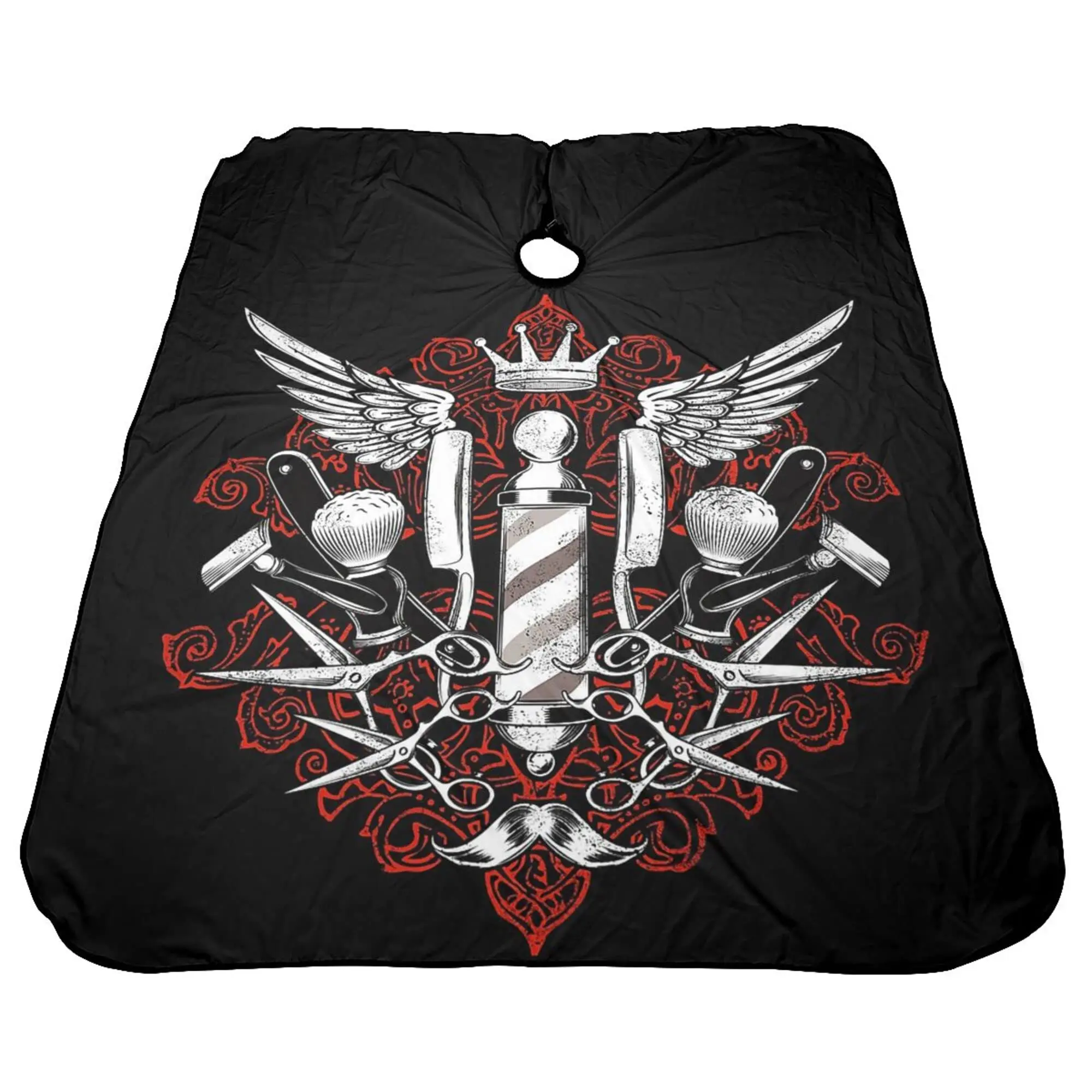 Hairdressing Apron Waterproof Apron Anti-static Haircut Cloth Cape Non-Stick Hair Hairdressing Coat Salon Haircutting Apron Tool