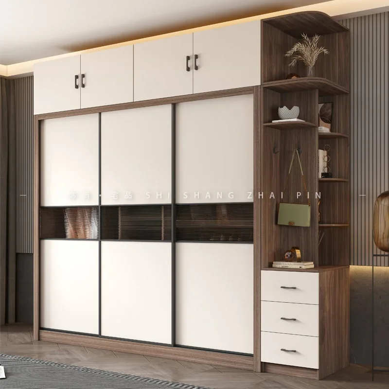 Placard Complete Bedroom Small Closet Open Cabinets Home Sliding Door Wardrobe Chest Of Drawers For Clothes Armored Furniture