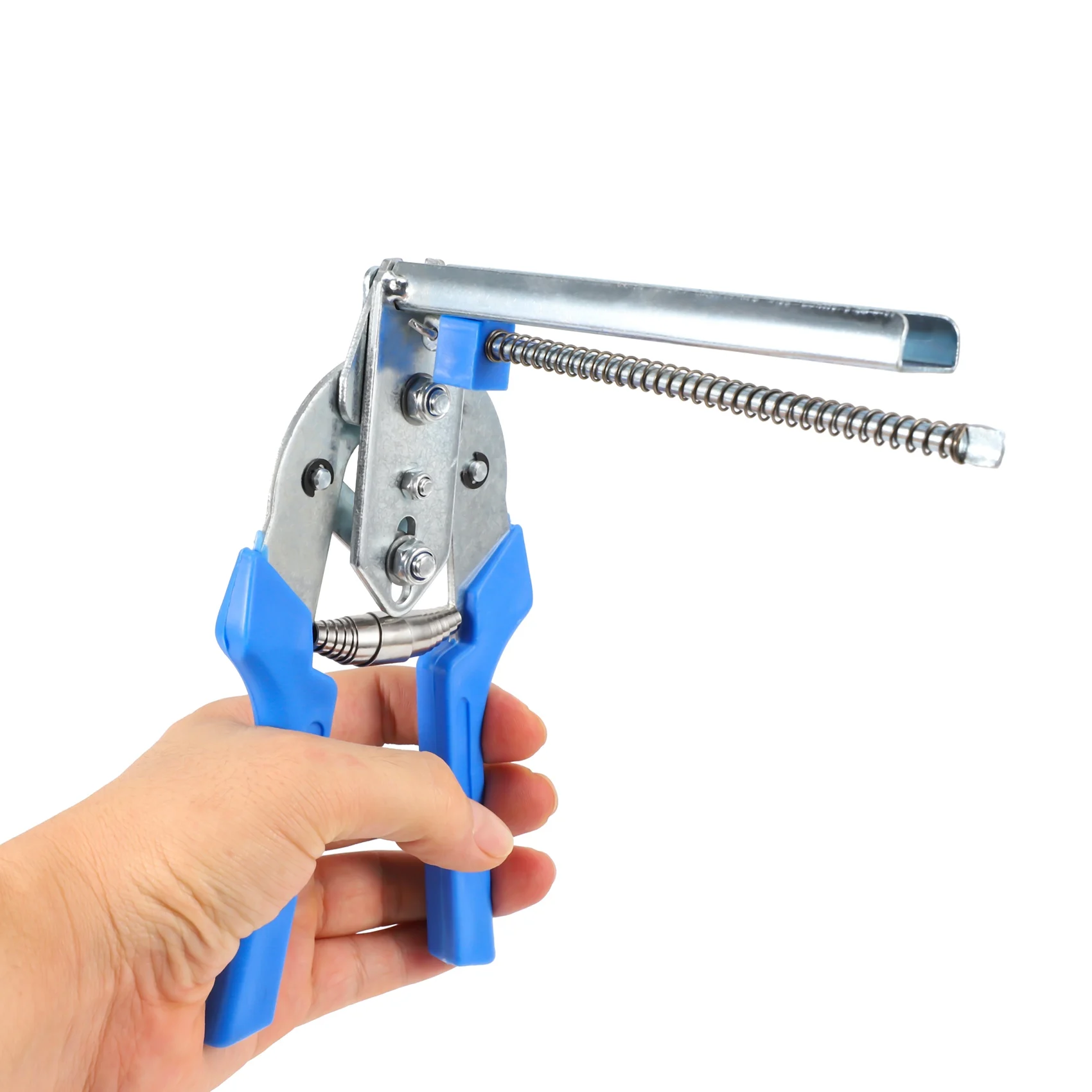 1Pc Hog Ring Plier Tool And 600Pcs M Clips Chicken Mesh Cage Wire Fencing Crimping Solder Joint Welding Repair Hand Tools-A68E