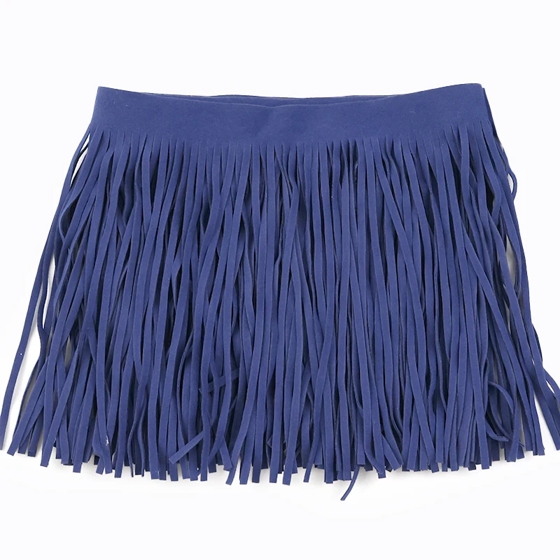 2 Meter 10–30 cm 3 mm Leder-Wildleder-Quasten-Fransen-Spitzenbesatz zum Nähen von Handtaschen, Kleidern, Dekor, Band, DIY-Tasche, Kleidungszubehör