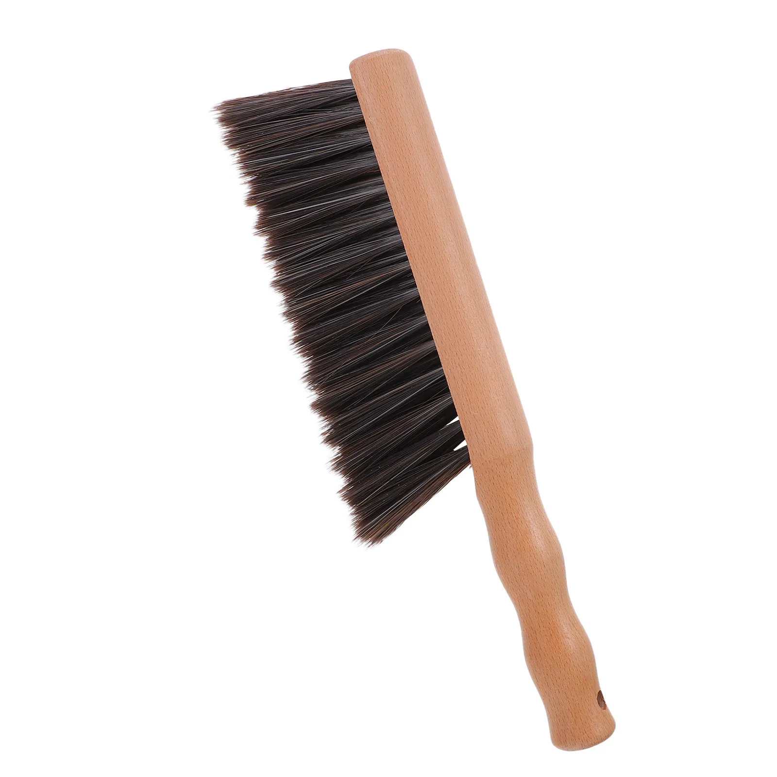 Fireplace Broom with Wood Handle Compact Hearth Cleaning Brush for Stove Ash Removal Fireplace Cleaning Tool Household Dusting