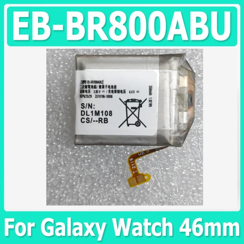New EB-BR800ABU 472mAh Battery For Samsung Galaxy Watch LTE S4 46mm R805 R800 Watch Batteries