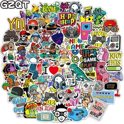 100PCS Vintage Video Game Hip Hop Rock Stickers for Laptop Skateboard Car Bike Phone Fridge Waterproof Graffiti Sticker Decal