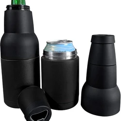 Thermos per bottiglie e lattine, dispositivo di raffreddamento della birra, dispositivo di raffreddamento della lattina, bottiglia Coozie isolata per mantenere la birra fredda, Thermos Cup,Thermos Bottle 12oz