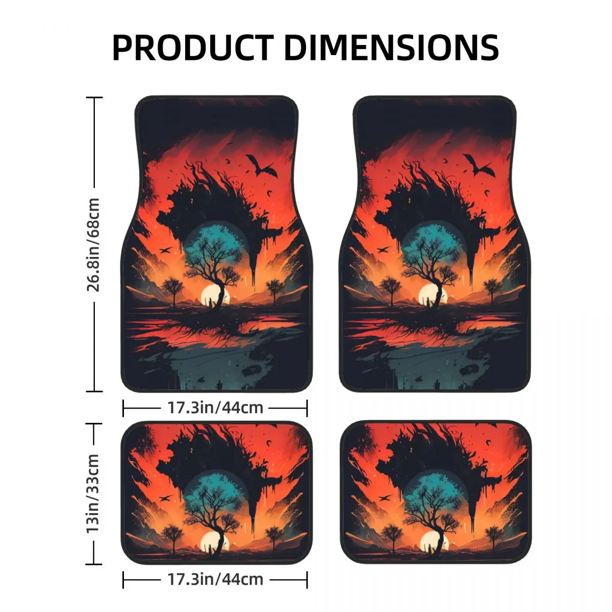 4pcs Set With Artistic Design Patterns – Perfect Gift For Christmas, Halloween, Father's Day, And Valentine's Day – Easy-to-Cle