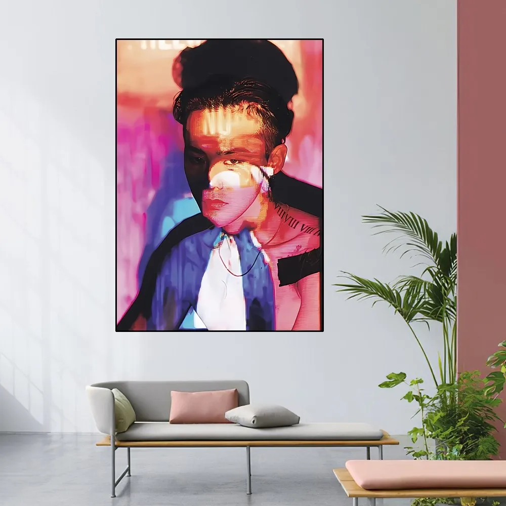 G-Dragon Daisy Peaceminusone Poster Home Room Decor Livingroom Bedroom Aesthetic Art Wall Painting Stickers