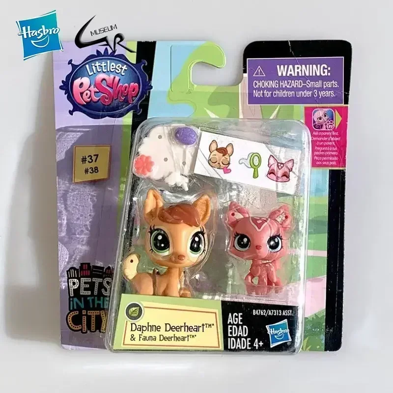 Hasbro Littlest Pet sklepowe zabawki oryginalne rzadkie Mini stoiska z krótkimi włosami kociak kot figurka kolekcja lalek Bobble głowa zabawka